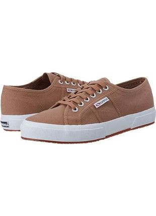 Кеды superga 2750 cotu светло-коричневый 35.5 eu