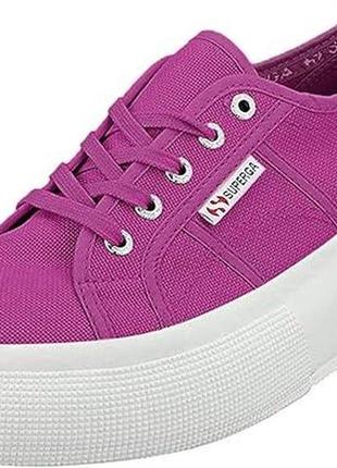 Кроссовки superga 2287 cotw фуксия 38 eu2 фото