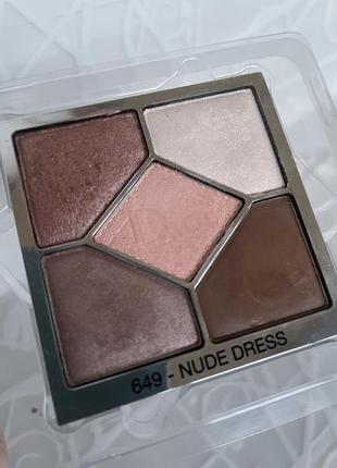 Оригинальный! 🧚‍♀️ dior 5 couleurs couture eyeshadow palette палетка теней 649 nude dress