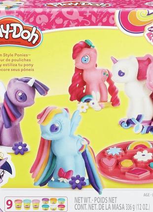 Play doh my little pony , плей до , пони