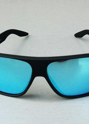 Police очки мужские солнцезащитные голубые зеркальные поляризированые1 фото
