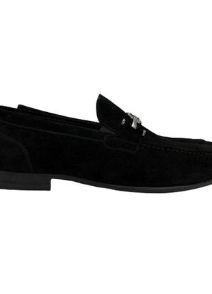 Туфлі cosottinni 45(р) чорний замша 0-2-1-d-778-n-81-18