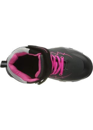 Детсике зимние ботинки sfo серо-розовые 32 eu6 фото