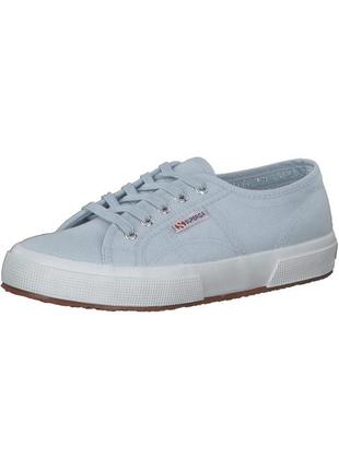 Жіночі кеди superga 2750 cotu блакитні 43 eu