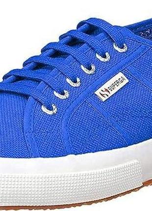 Кеды superga 2750 cotu синий 37.5 eu2 фото