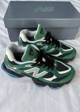 Кроссовки new balance 9060 team forest green