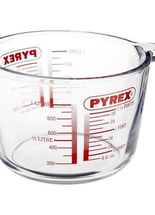 Мерный стакан стеклянный pyrex classic 1 л 264b000