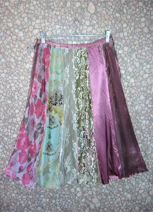 Модная юбка  с шёлком  "river islan"  46-48 р  u.k