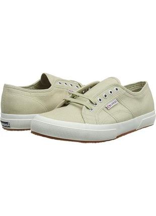 Кеды superga 2750 cotu бежевые 45 eu