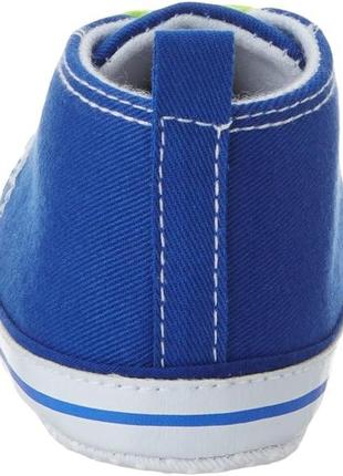 Дитячі кеди playshoes canvas сині 17 eu5 фото