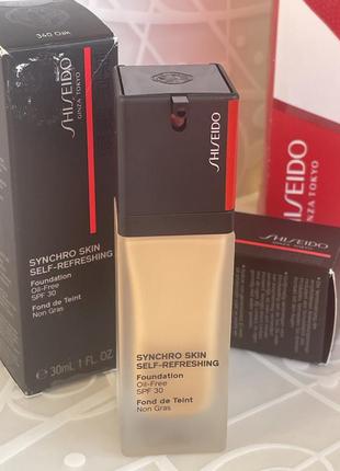 Оригинальн! тональный крем shiseido synchro skin self-refreshing foundation стойкий тональный крем spf 30