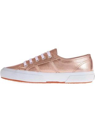 Кроссовки женские superga 2750 cotmetu розовое золото 35 eu2 фото