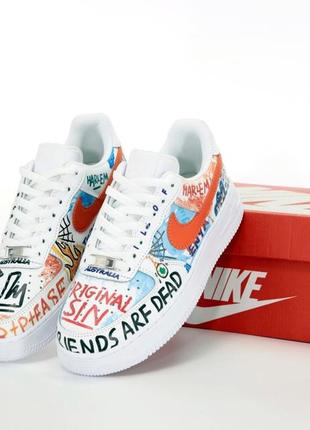 Кроссовки nike air force 
pauly x vlone pop