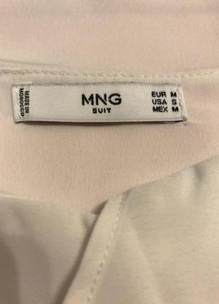 Нарядная блуза на лямках, mango, размер m7 фото