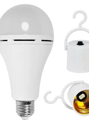 Перезаряджається світлодіодна лампа для кемпінгу акумуляторна лампа ліхтар із зарядкою від usb на гачку 20w e276 фото