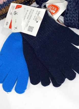 Комплект: ✅ шапка с отворотом ✅ перчатки ✅ шарф/б бренд: cool club Планер: 54+2 фото