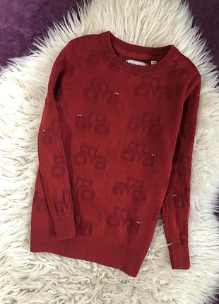 Свитер в машинки