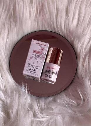 Розовый нежный хайлайтер сток кларананс clarins франция оригинал