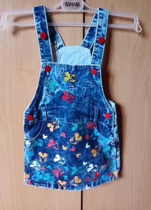 Джинсовый сарафан