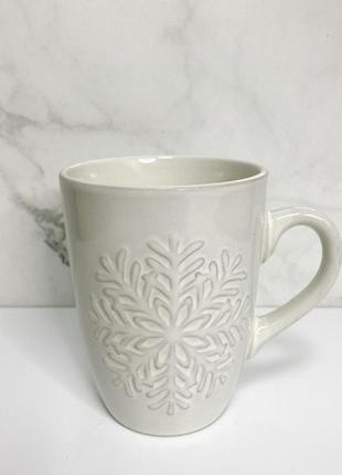 Чашка керамічна 330 мл limited edition ny snow jh6424