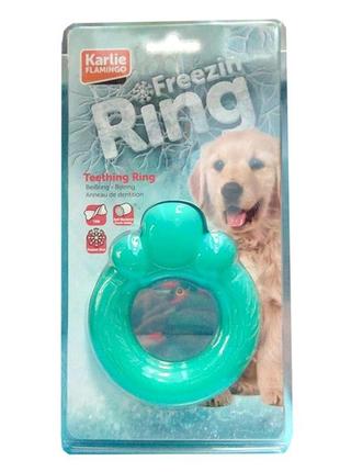 Іграшка для собак flamingo teething ring кільце для прорізування зубів 12 см (5411290300094)