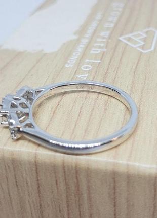 Серебряное кольцо grown with love, 20 бриллиантов! $575.5 фото