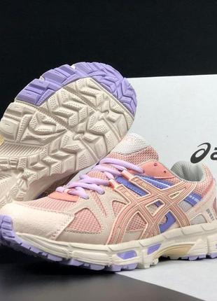 Р.36-40 кроссовки asics gel kahana 8 розово/фиолетовые4 фото