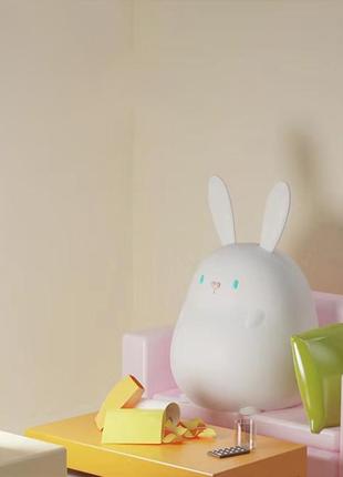 Світильник lesko little rabbit ds-rab-1 кролик бездротовий сенсорний мінінічник3 фото
