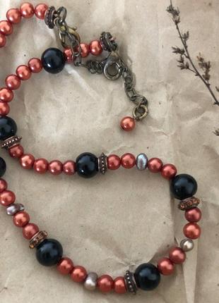 Вінтажні намисто-чокер, 80ті