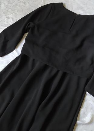 Чёрное платье р.л6 фото