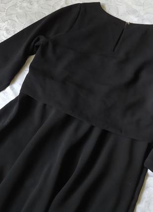 Чёрное платье р.л7 фото
