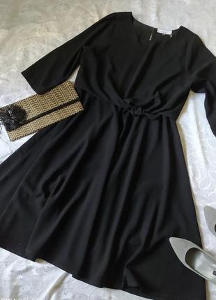 Чёрное платье р.л9 фото
