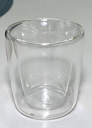 Пиала стекло двойное "еспресо" 75мл