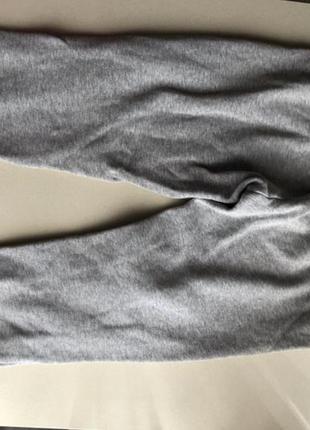 United colors of benneton оригинал теплые серые спортивные штаны на флисе3 фото