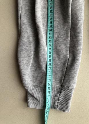 United colors of benneton оригинал теплые серые спортивные штаны на флисе9 фото