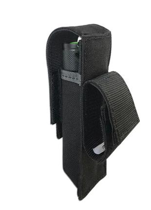 Подсумок для фонарика cordura с креплением на ремень, тактический защитный чехол для...