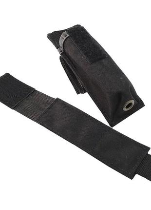 Подсумок для фонарика cordura с креплением на ремень, тактический защитный чехол для...