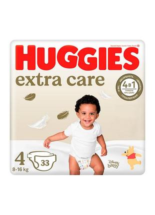 Підгузки huggies extra care mega 4 8-16 кг 60 шт