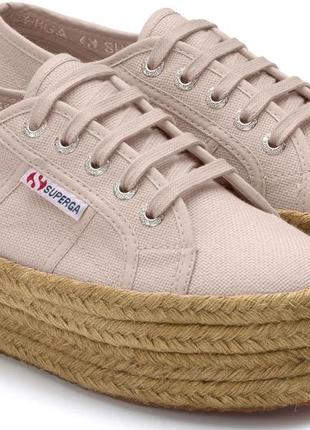 Кеды superga 2790 cotropew розовые 41.5 eu