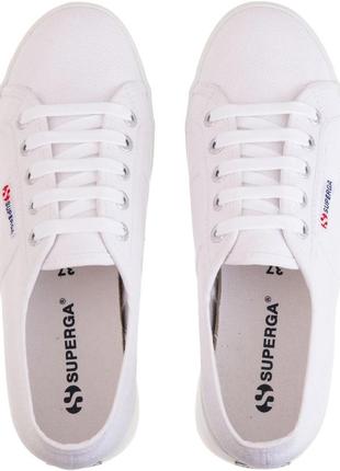 Кеды женские superga 2802 cotw белые 41 eu3 фото