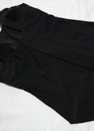 Новый слитный черный купальник-утяжка от matalan (размер л)5 фото