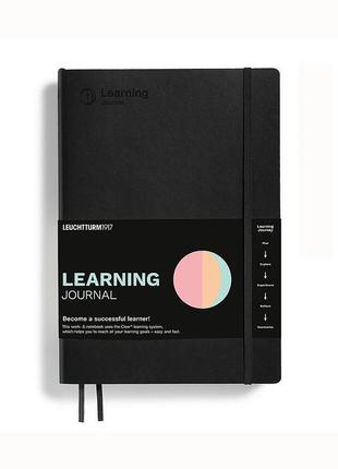 Блокнот leuchtturm1917 learning journal, composition, чорний (англ) (367497)