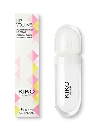 Блеск для увеличения губ kiko milano lip volume - 02