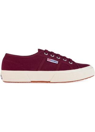 Кроссовки superga 2750 cotu бордовые 48 eu