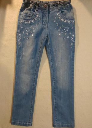 Джинсы на девочку topolino