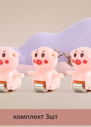 Запасные поросята для интерактивных игрушек для детей горка-трек piggytrack или small duck