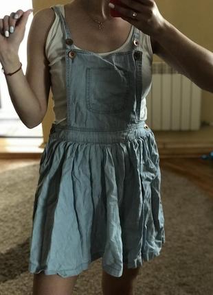 Джинсовий  комбез