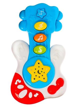 Музична розвивальна гітара е-нотка bambi 60082 зі звуком і, найкраща ціна