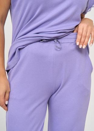 Жіночий комплект зі штанами для сну і відпочинку nicoletta5 фото