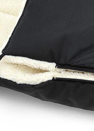 Зимний конверт babyroom wool n-8 black черный6 фото